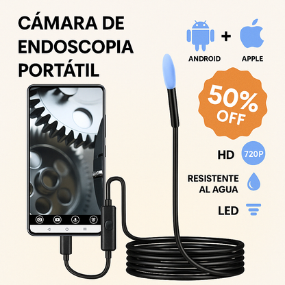 Cámara Endoscópica  🎥 📱. ¡Verá lo que creía imposible!