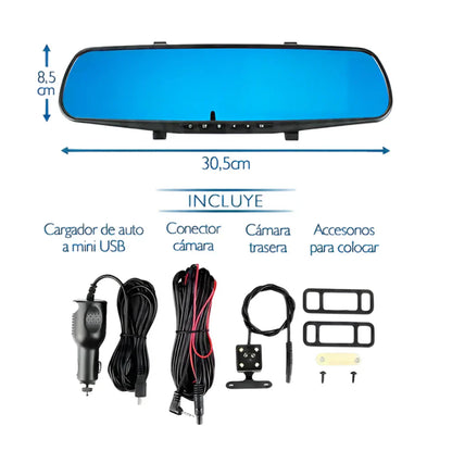 Espejo Retrovisor Inteligente. LOS ORIGINALES. 📹 🚗.