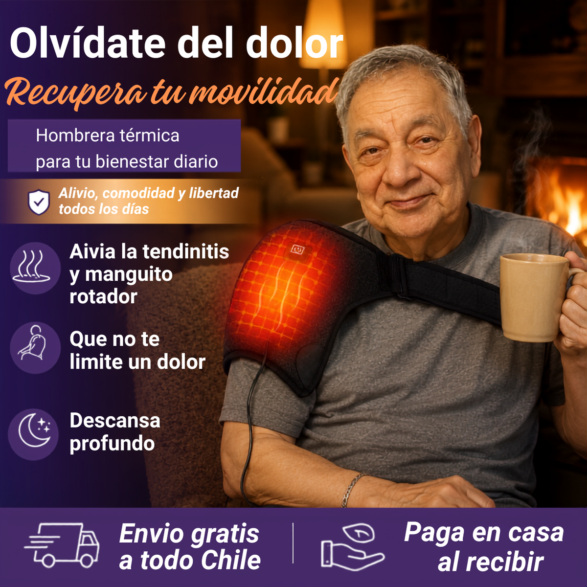 Calor terapéutico y alivio profundo para recuperar tu salud