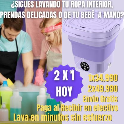 NO LAVES MÁS TU ROPA INTERIOR O DELICADA A MANO